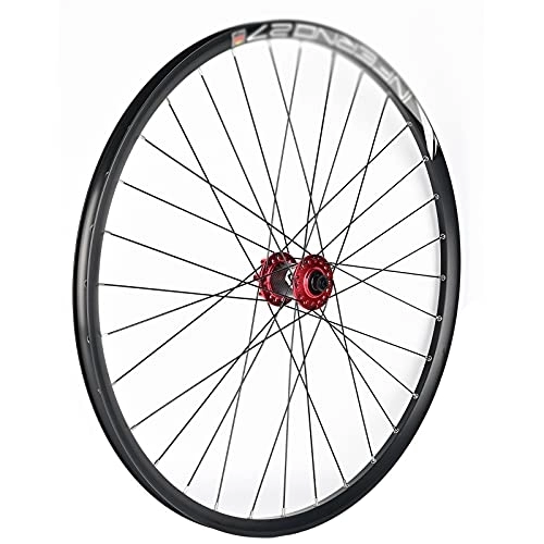 Mountain Bike Wheel : Mountain Bike MTB Wheelset 26 inch Alloy Disc Brake Sealed Bearing Bicycle Wheel 8-12 Speed Cassette, Black_26 Inch