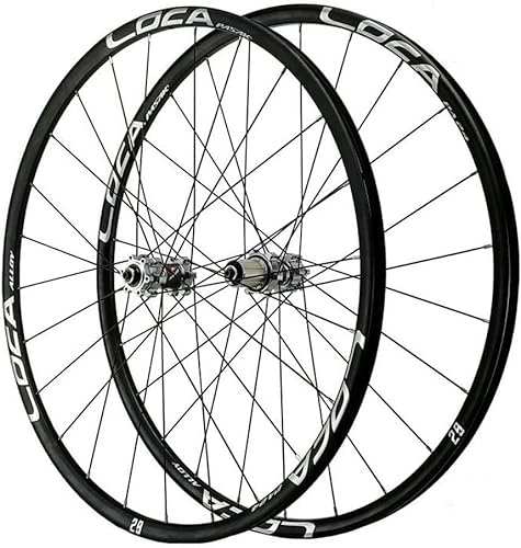 Mountain Bike Wheel : Mountain Bike Wheel Set With 29 Inch 26 Inch Road Wheel Sealed Bearing Rims, Suitable For 7-11 Speeds Wheelsets (Size : 29 er)