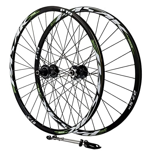 Mountain Bike Wheel : Mountain Bike Wheelset 26 / 27.5 / 29" Disc Brake XD Quick Release Bicycle Wheelse Aluminum Alloy Rim Fit 11 12 Speed Freewheels (Color : Black, Size : 27.5 inch)