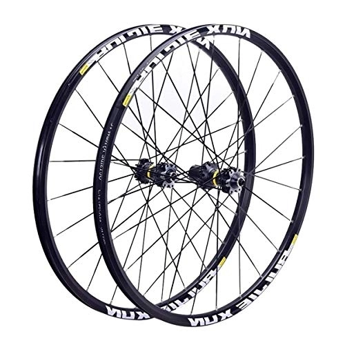Mountain Bike Wheel : Mountain Bike Wheelset 26 / 27.5 / 29inch Carbon Fiber Hub MTB Bicycle Wheels Double Wall Rims Disc Brake Sealed Bearings 8 / 9 / 10 / 11 Speed