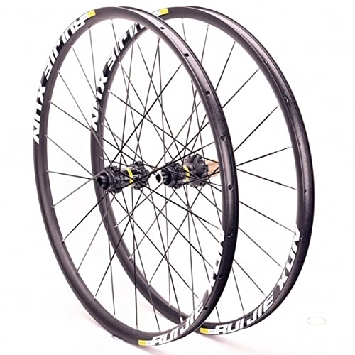 Mountain Bike Wheel : Mountain Bike Wheelset MTB Bicycle Wheel Set 26 27.5 29 Inch Disc Brake 24H Center Lock Hub Aluminum Alloy Rim For 8-11 Speed (Size : 29.5INCH)