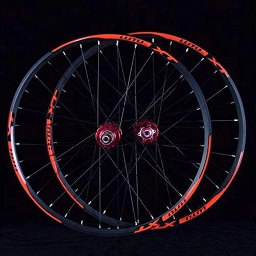 Mountain Bike Wheel : MTB Bicycle Wheelset 26 / 27.5 / 29 Inch Mountain Bike Wheel Double Layer Alloy Rim Sealed Bearing 7-11 Speed Cassette Hub Disc Brake 1100g QR 24H, B-27.5inch