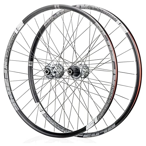 Mountain Bike Wheel : MTB Bike Wheelset 26 Inch, 29 Inch Cycling Wheels Double Wall Quick Release Hybrid Cycling Discbrake 32 Hole 8 9 10 11 Speed