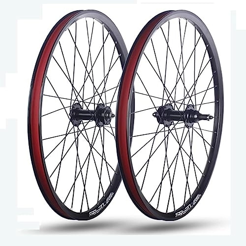 Mountain Bike Wheel : MTB wheel set 26 inch mountain bike wheelset Disc Brake rims Sealed bearing hubs Support 6 / 7 / 8 speed Rotary freewheel QR Front 100mm Rear 135mm