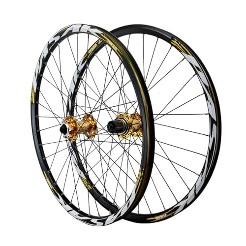 Mountain Bike Wheel : MTB Wheelset 24 Inch Quick Release Disc Brake Bicycle Wheel 32H Alu Alloy Rim Sealed Bearing Hub Mountain Bike Front & Rear Wheel For 7-12 Speed Cassette