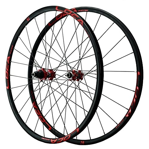 Mountain Bike Wheel : MTB Wheelset 26 / 27.5 / 29 / 700C Mountain Bicycle Wheel 6 Nail Disc Brake Road Bike Wheeles 4 Bearing XD / XDR Quick Release 11 / 12 Speed (Color : B, Size : 26inch)