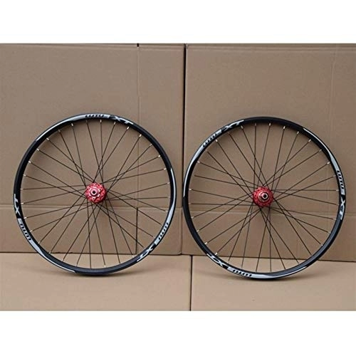 Mountain Bike Wheel : MZPWJD Bicycle Wheelset 26 27.5 29 In Mountain Bike Wheel MTB Double Layer Rim Sealed Bearing 7-11 Speed Cassette Hub Disc Brake Cycling Wheel 1100g QR (Color : D, Size : 27.5inch)