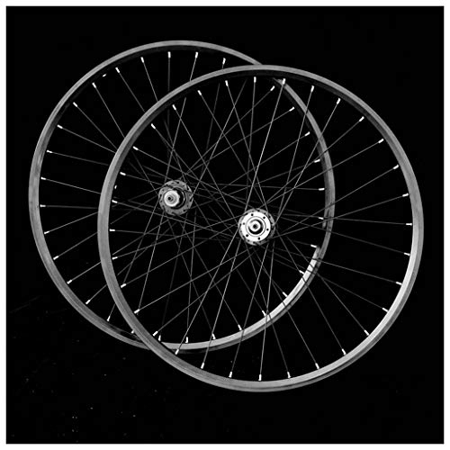 Mountain Bike Wheel : MZPWJD MTB 26 / 27.5 / 29”Bicycle Wheelset Double Layer Alloy Rim Bike Wheel Sealed Bearing Disc Brake QR 11 Speed 32H (Size : 29inch)