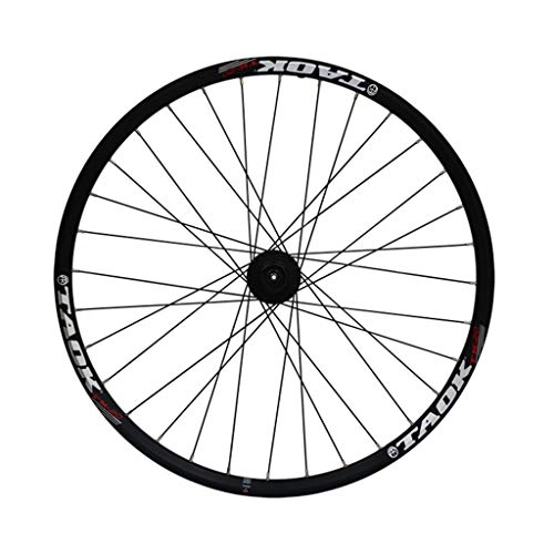 Mountain Bike Wheel : MZPWJD MTB Wheel 26 Inch Bike Wheel Set Double Wall Alloy Rim Disc Brake 7-11 Speed Sealed Hub Quick Release Tires 1.75-2.1" 32H (Color : Front wheel)