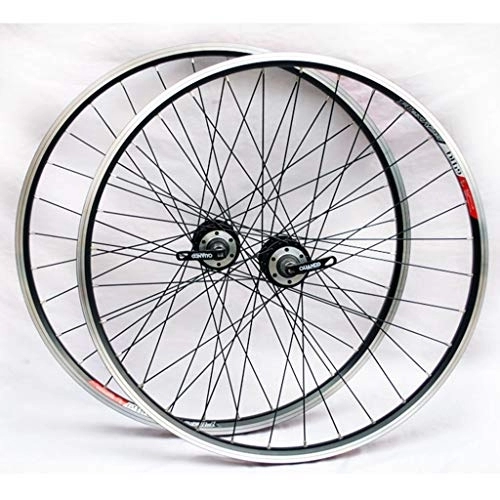 Mountain Bike Wheel : MZPWJD MTB Wheelset For 26 Inch Bike Wheel Front And Rear Double Wall Alloy Rim Cassette Hub Sealed Bearing Disc / Rim Brake QR 7-11 Speed 36H