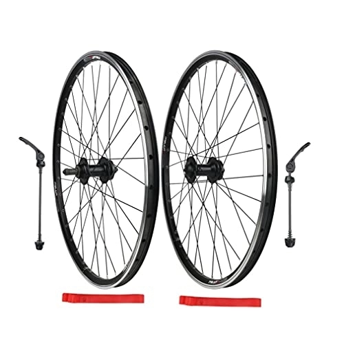 Mountain Bike Wheel : MZPWJD Rims 20 / 26" Mountain Bike Wheelset Quick Release Wheels MTB Disc Brake V Brake Bicycle Rim 32H QR Hub For 7 / 8 / 9 / 10 Speed Rotary Flywheel 2141g (Size : 20in, Type : V / Disc brake)