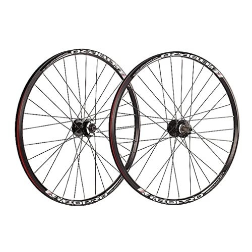 Mountain Bike Wheel : MZPWJD Rims 26 / 27.5 / 29" Mountain Bike Wheelset MTB Quick Release Wheels Disc Brake Bicycle Rim 32H QR Hub For 6 / 7 / 8 Speed Rotary Flywheel 2080g (Size : 26'')