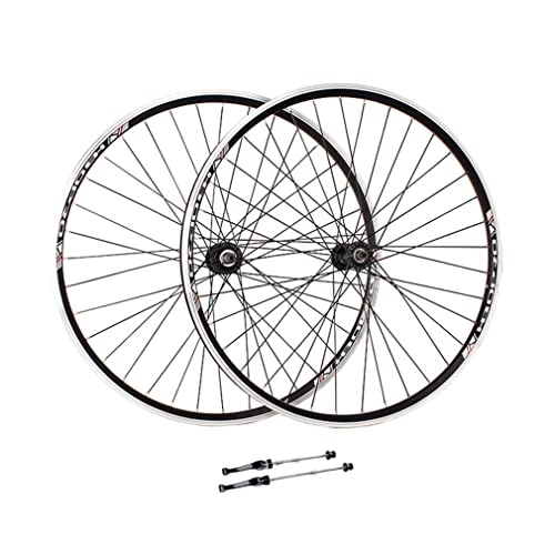Mountain Bike Wheel : MZPWJD Rims 26 / 27.5 / 29" Mountain Bike Wheelset MTB Quick Release Wheels V Brake Bicycle Rim 36H QR Hub For 6 / 7 / 8 Speed Rotary Flywheel 1840g (Size : 26'')