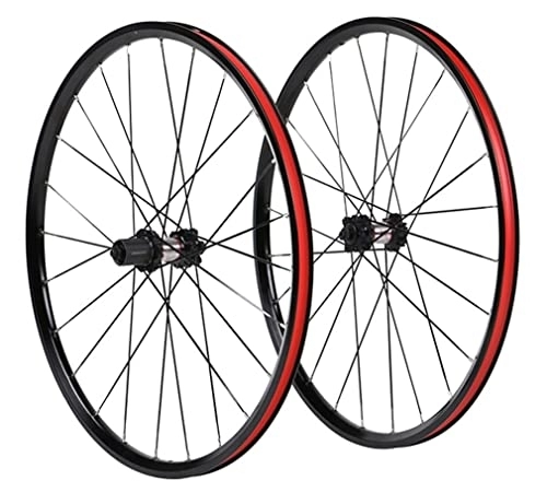 Mountain Bike Wheel : MZPWJD Rims Bicycle Rim 26" Mountain Bike Wheelset MTB Disc Brake Wheels Flat Spokes 24H Quick Release Hub For 7 / 8 / 9 / 10 / 11 Speed Cassette Flywheel 1960g
