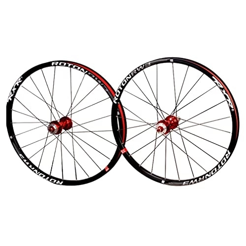 Mountain Bike Wheel : MZPWJD Rims Mountain Bike Disc Brake Wheelset 27.5" Bicycle Rim MTB Quick Release Wheels 24H Hub For 7 / 8 / 9 / 10 / 11 Speed Cassette Flywheel 1841g