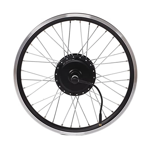 Mountain Bike Wheel : needlid Electric Bike Conversion Kit, Waterproof Durable Rear Wheel Conversion Kit 20inch Rear Wheel High Performance for Mountain Bike