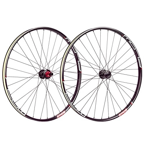 Mountain Bike Wheel : No Tubes Stan's Wheelset Ztr Flow MK3FRONT 15x100mm Rear-Neo V2, 12x142mm SRAM XD Wheel-Black, 29Inch