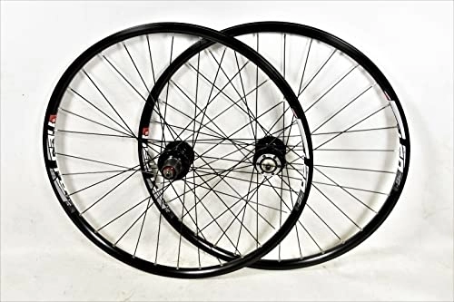 Mountain Bike Wheel : PAIR 26” MTB 8 9 10 SPD FREEHUB CASSETTE DISC HUB BIKE WHEELS DOUBLE WALL RIMS