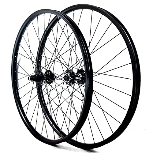 Mountain Bike Wheel : PingPai Mountain Bike Wheelset 27.5" / 29" Bicycle Rim Cycling Wheels Disc Brake 32 Holes Bolt On Hub For 7 / 8 / 9 / 10 / 11 / 12 Speed Cassette MTB Wheel 1955g (Size : 29inch, Type : B) (B 27.5inch)