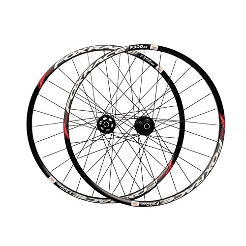 Mountain Bike Wheel : PingPai Mountain Wheel Set, Bicycle Wheel Set 26 Inches Aluminum Alloy Peilin Before 2 After 4 Support 7-11 Speed Suitable for Bicycles Bike Front Wheel Rear Wheel