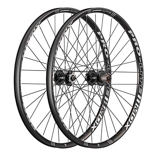 Mountain Bike Wheel : ProLite 27.5" MTB / Hybrid Wheelset Tubeless Ready Disc Compatible shimano 8 / 9 / 10 speed compatible