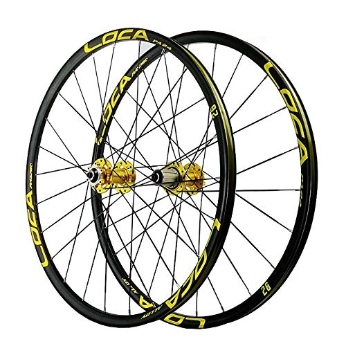 Mountain Bike Wheel : QDY-Mountain Bike Wheel Set 26 Inch 4 Bearing 6 Nail Disc Brake Quick Release Wheel 6 Claw 11 / 12 Speed