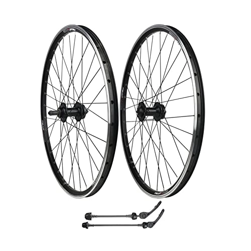 Mountain Bike Wheel : QHYRZE Mountain Bike Wheelset 26" / 20''406 BMX Rim Disc Brake V Brake Quick Release Wheels MTB Bicycle Wheelset 32H QR Hub For 7 / 8 / 9 / 10 Speed Rotary Flywheel 2141g (Size : 26in, Type : V / Disc brake)