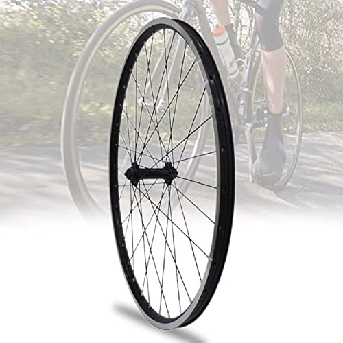 Mountain Bike Wheel : Quick Release Bike Wheelset 26'' Mountain Bicycle Front Rear Wheel Set V Brake Wheel 32-Hole Hub Fit 7 8 9 10 Speed Cassette (Color : Wheelset, Size : 26inch) (Front Wheel 26inch)
