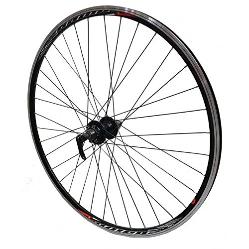 Mountain Bike Wheel : Raleigh 700c FRONT Mach Omega Cyclo Cross Q / R Joytech Disc Hub Wheel in Black - MRRP 4079