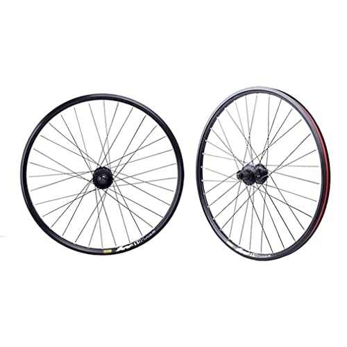 Mountain Bike Wheel : Rims 26 / 27.5 / 29" Mountain Bike Wheelset Disc Brake MTB Rim Quick Release Wheels 32H Hub For 7 / 8 / 9 / 10 Speed Cassette Flywheel 2340g (Size : 26'')