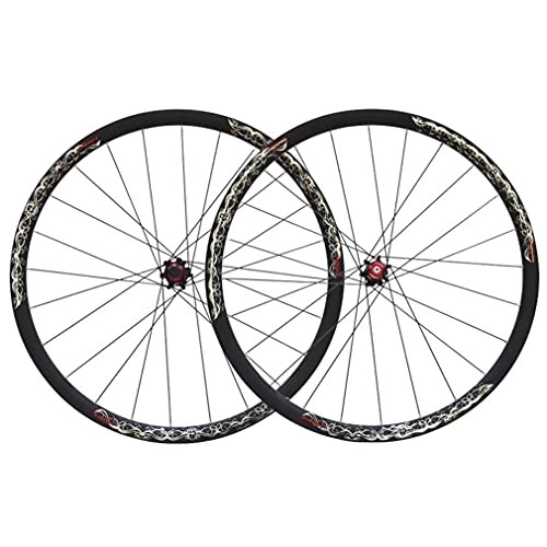 Mountain Bike Wheel : Rims 26" Mountain Bike 3K Carbon Wheelset MTB Disc Brake Quick Release Wheels Bicycle Rim 24H QR Straight Pull Hub For 7 / 8 / 9 / 10 Speed Cassette 2090g (Size : 26 inch)