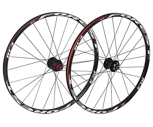 Mountain Bike Wheel : Rims Disc Brake Wheelset 26 / 27.5 Inch Mountain Bike Wheels Ultra Light MTB Rim 24 Holes 1790g Quick Release Hub For 8 / 9 / 10 / 11 Speed Cassette (Color : Black, Size : 27.5+quot)