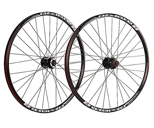 Mountain Bike Wheel : Rims Mountain Bike Wheelset 26"Bicycle Rim Quick Release MTB Wheels QR Disc Brake Hub For 7 / 8 / 9 / 10 Speed Cassette