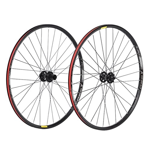 Mountain Bike Wheel : Rims Mountain Bike Wheelset 27.5 / 29" MTB Rim Disc Brake Quick Release Wheels 32H Hub For 7 / 8 / 9 / 10 / 11 Speed Cassette 2220g (Size : 27.5'')