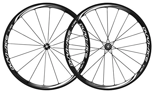 Mountain Bike Wheel : SHIMANO Dura Ace WH-9000-C35-TU Carbon wheel tubular 10 / 11-speed black 2016 mountain bike wheels 26