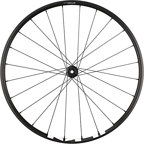 Mountain Bike Wheel : SHIMANO WH-MT500 MTB wheel, 27.5 in (650B), 12 x 142 mm E-thru, rear, black