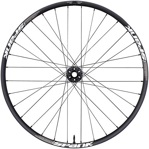 Mountain Bike Wheel : Spank 359, 27.5 Inches, 32H, Hex Drive Hub 15 x 110 mm + Adap Boost 20 x 110 mm Adult Unisex Front MTB Wheel, Black, 15 / 20