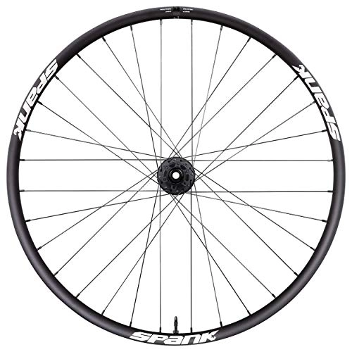 Mountain Bike Wheel : Spank Spike Race33 26" 32H Hex Drive Hub 150x12mm + Adap 157x12mm Adult Unisex Rear MTB Wheel, Black, 150 / 157x12mm