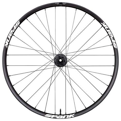 Mountain Bike Wheel : Spank Spike Race33 29" 32H Hex Drive Hub 150x12mm + Adap 157mx12mm Adult Unisex Rear MTB Wheel, Black, 150 / 157x12mm