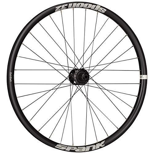 Mountain Bike Wheel : Spank Spoon32, 27.5 Inches, 32H, Spike Hub 150 x 12 mm + Adap 157 x 12 mm Adult Unisex Rear MTB Wheel, Black, 150 / 157 x 12 mm