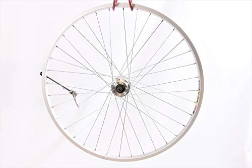 Mountain Bike Wheel : Specialist Bike Wheels LOW COST 26” MTB FRONT WHEEL (559x19) WITH DISC BRAKE HUB AND QUICK RELEASE AXLE (Skewer supplied) (Without Disc)