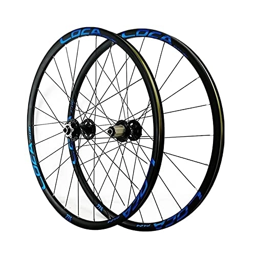 Mountain Bike Wheel : TANGIST 26 Inch 27.5" 29 er MTB Bike Wheelset Aluminum Alloy Disc Brake Mountain Cycling Wheels for 8 / 9 / 10 / 11 / 12 Speed (Size : 27.5IN)