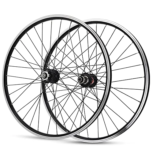 Mountain Bike Wheel : TANGIST 26" Mountain Bike Wheelsets Alloy Disc Brake Mountain Cycling Wheels Quick Release Disc Brake 32H for 8 / 9 / 10 / 11 Speed