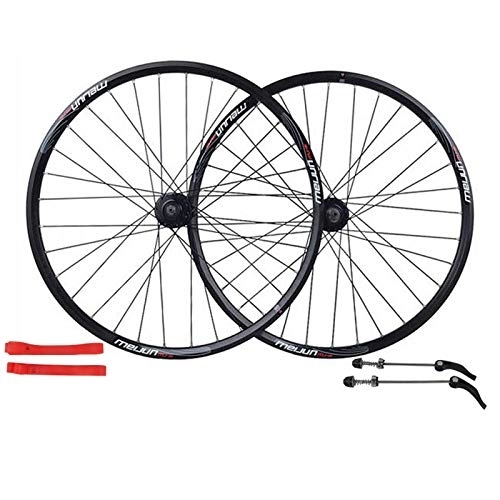 Mountain Bike Wheel : TYXTYX 26" Front Rear Bicycle Wheels Disc Brake Bike Wheelset MTB Ultra Light Double Layer Alloy Rim Sealed Bearing 32 Hole 7 / 8 / 9 / 10 Cassette