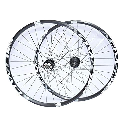 Mountain Bike Wheel : TYXTYX Alloy Wheelset MTB Bike 26" 27.5 Inch 29 Er, 32H Cycling Wheels Double Wall Disc Brake 8 / 9 / 10 Speed