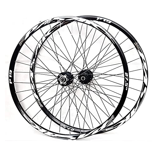 Mountain Bike Wheel : TYXTYX Bike Wheelset, 26 / 27.5 / 29 Inch Mountain Bike Wheel Brake Wheel Set Quick Release Palin Bearing 7, 8, 9, 10, 11 Speed, Black (Size : 29in)