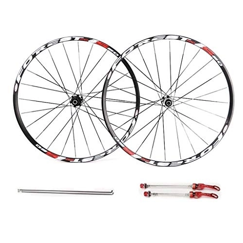 Mountain Bike Wheel : TYXTYX Cycling Wheels 26 27.5 Inch Mountain Bike Wheels, MTB Bike Wheel Set Disc Rim Brake7 8 9 10 11 Speed Sealed Bearings Hub Bike Touring (Color : B, Size : 27.5inch)