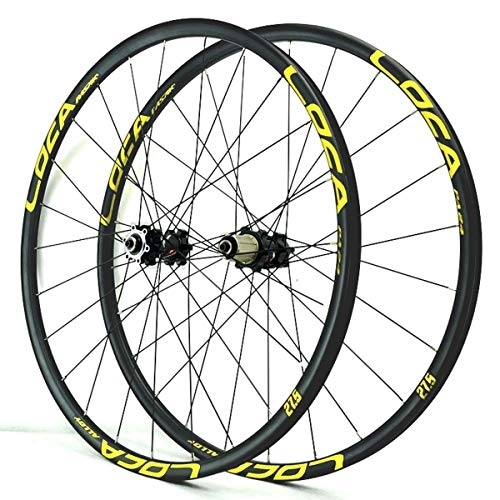 Mountain Bike Wheel : TYXTYX MTB Mountain Bike Wheels 26 27.5 29 Inch Ultralight CNC Rim Disc Brake Bicycle Wheelset QR 7 8 9 10 11 12 Speed Cassette Flywheel 24H 1700g