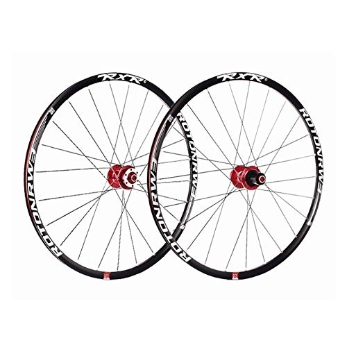 Mountain Bike Wheel : TYXTYX Quick Release Axles Bicycle Accessory 27.5" Mountain Bike Wheels, Double Wall Quick Release MTB Rim Sealed Bearings Disc 7 8 9 10 Speed Road Bicycle Cyclocross Bike Wheels (Color : B, Size :