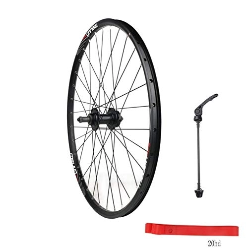 Mountain Bike Wheel : TYXTYX Quick Release Axles Bicycle Accessory Bicycle Front Rear Wheel 20 In 26" MTB Bike Foldable Bicycle Wheel Set Alloy Rim Disc Brake 7 8 9 10 Speed Sealed Bearings Hub Road Bicycle Cyclocross B